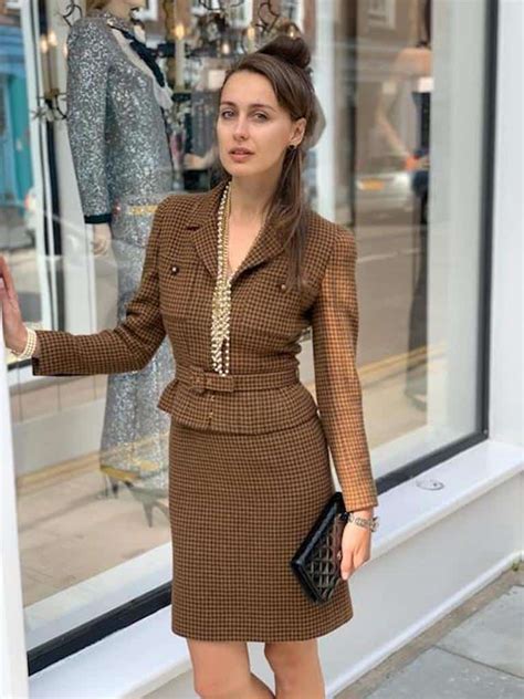 chanel two piece|vintage chanel tweed suit.